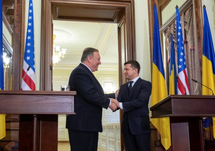 US Secretary of State Mike Pompeo visit Ukraine