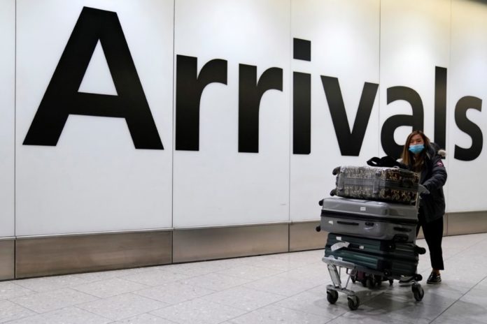 UK to monitor flights arriving from China