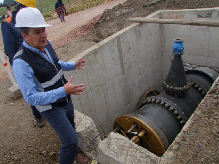 Proyecto de ETAPA en Tixán, para garantizar el agua por 15 años estará lista en marzo