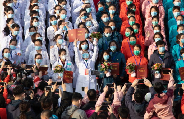 Wuchang Fangcang Hospital, set up to treat COVID-19 patients is closed