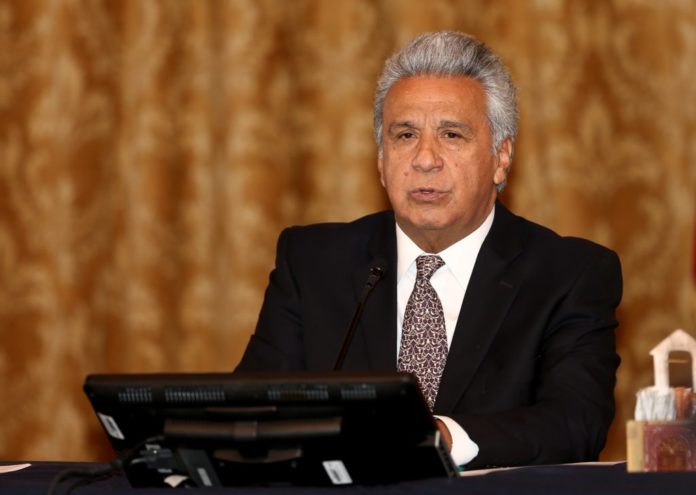 Presidente ecuatoriano Moreno presenta nuevas medidas económicas