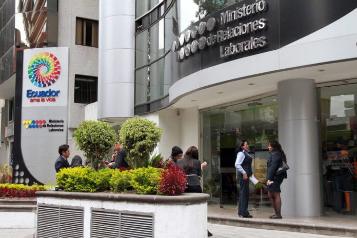 MINISTERIO DE RELACIONES LABORALES