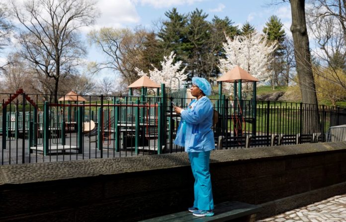 New York Coronavirus Central Park Field Hospital