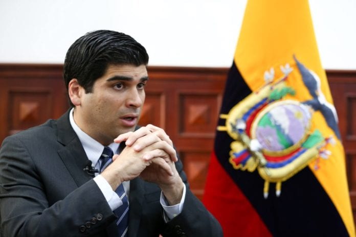 La pandemia podría costar a Ecuador hasta 10-12% del PIB, cree vicepresidente