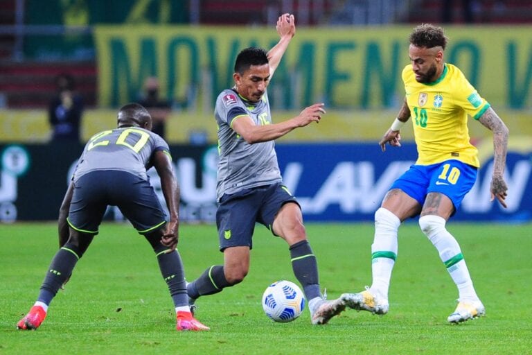 Ecuador no pudo ante Brasil
