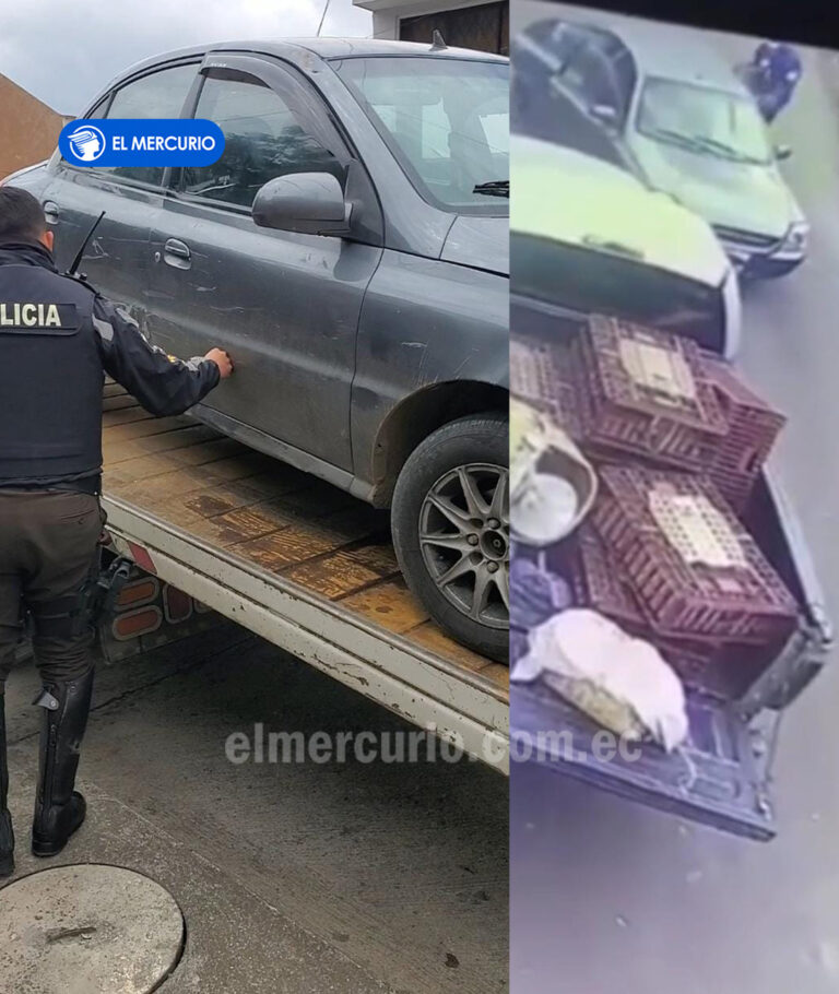 Localizan vehículo que habría sido utilizado por asaltantes en Cuenca