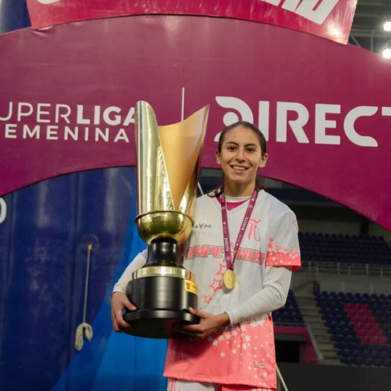 La cuencana Geomara Guzhñay es campeona con Ñañas en la Superliga Femenina