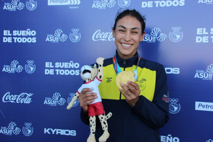 Gabriela Vargas medalla de oro en Suramericanos