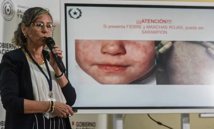 ministerio salud paraguay Sarampión en Paraguay