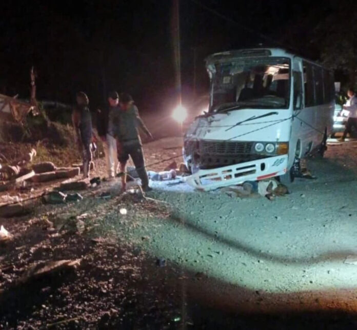 bus accidentado Panamá