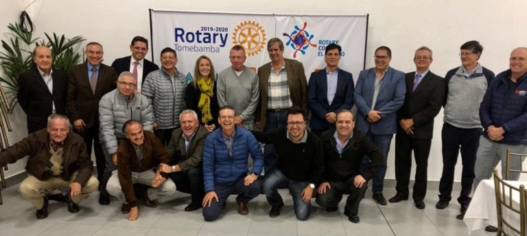 Club Rotario Tomebamba refuerza proyectos 2020