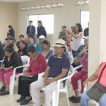 Moradores molleturenses, en la reunión de trabajo con la delegación municipal.(AZD)