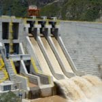 Parte de la infraestructura montada para la generación hidroeléctrica.(Cortesía)