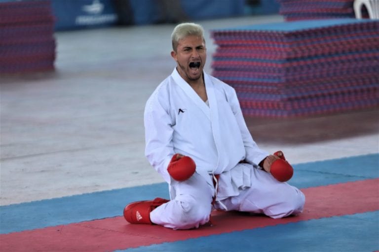 Sebastián Crespo está entre los mejores  karatecas del mundo