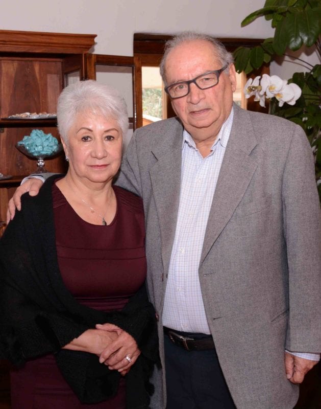 Martha Feijoo y Felipe Aguilar.