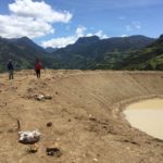 La construcción de reservorios es uno de los componentes de los proyectos de riego.(AZD)