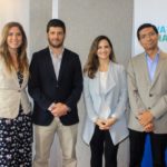 Ejecutivos de la compañía “Softys” que impulsa la iniciativa Water Challenge. Cortesía