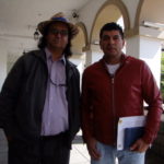 Francisco Villavicencio y Lautaro Toral, informan sobre los actos conmemorativos.(AZD)