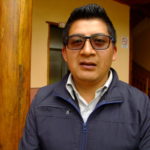 José Lucero, presidente del GAD Parroquial.(AZD)