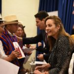 El alcalde Pedro Palacios (3D), en la entrega de los certificados, en el Museo de la Ciudad.(Cortesía)