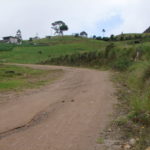 Tramo de la vía Girón-Laguna Curiquingue, en el sector Cabuncata.(AZD)