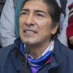 El prefecto Yaku Pérez, se refirió a la competencia de riego. (Archivo)