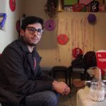 Adrián Cevallos es uno de los fundadores del centro cultural "El Tejido", que forma parte del circuito de San Sebastián