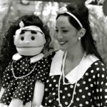 Mabel Petroff, reconocida actriz de teatro cuencana radicada en México, durante una de sus presentaciones. Cortesía.