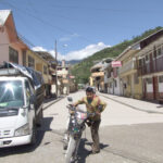 El centro parroquial de Chigüinda, que está de fiestas este fin de semana.(Cortesía)