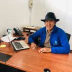 Lauro Sigcha, gerente de Agrokawsay.(Cortesía)