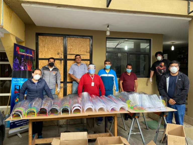 Cuidando héroes cumplió objetivo: entregó 1 150 máscaras a personal de salud
