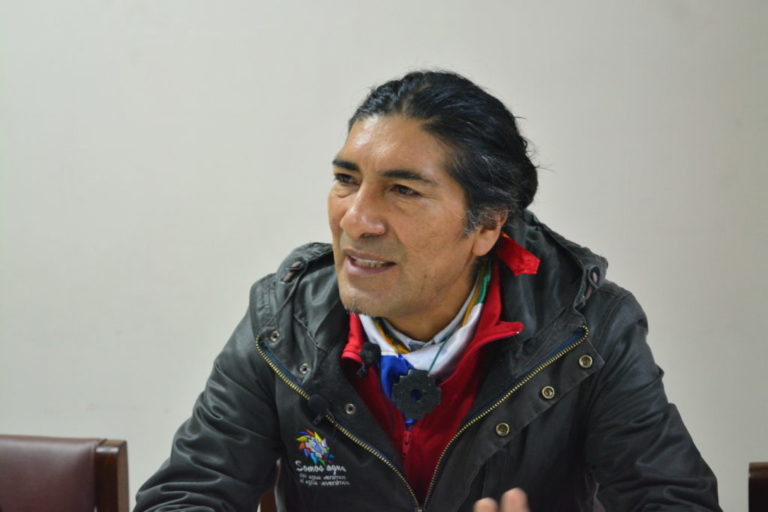 Yaku Pérez quiere dejar su huella antes de irse de la Prefectura de Azuay