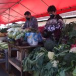 Al momento, ante el cierre de la Feria Libre de El Arenal, los productos llegan en mayor cantidad al recinto ferial de Yanuncay.(XCA)