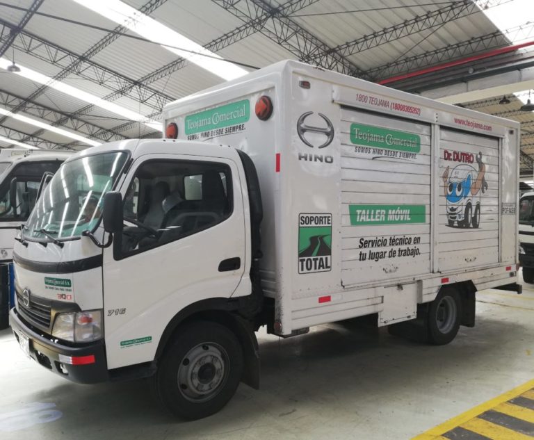Teojama Comercial mantiene activos sus talleres móviles para vehículos que siguen operando en la emergencia sanitaria