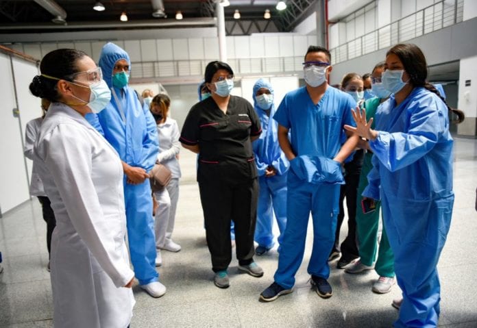 Listo en Guayaquil hospital para COVID-19 en el Centro de Convenciones