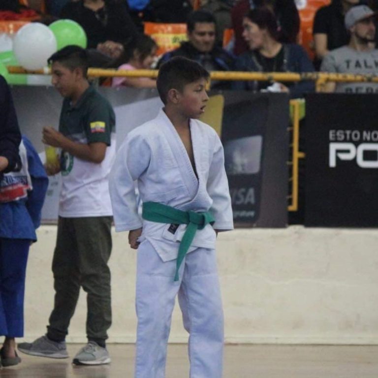 José David Prado viene de una familia de judocas