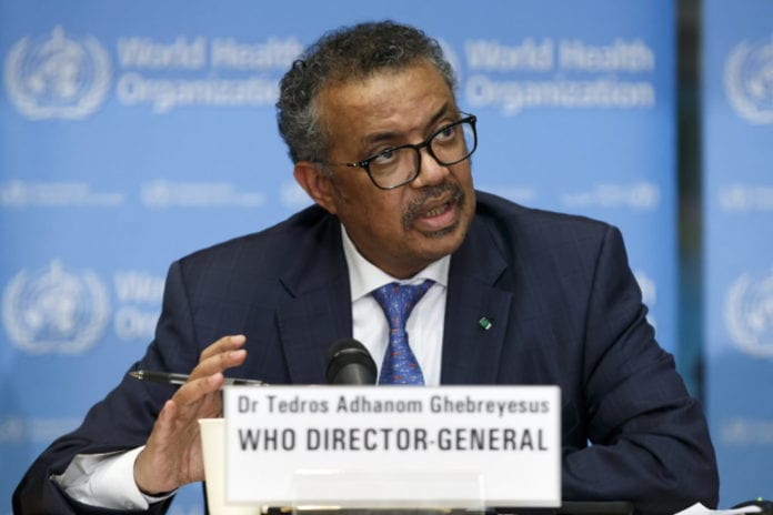 WHO conference on coronavirus