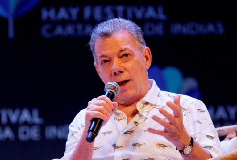 Expresidente Santos dice que se necesitarán líderes con empatía tras pandemia