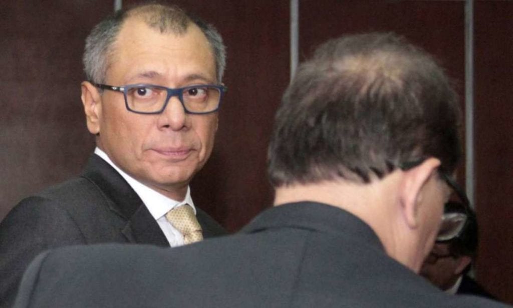 El Gobierno no otorgará el salvoconducto al exvicepresidente Jorge Glas si México decide concederle el asilo político.