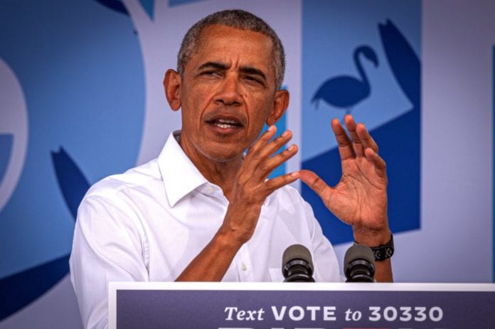 Obama, Biden's best reinforcement, asks to vote to leave darkness behind