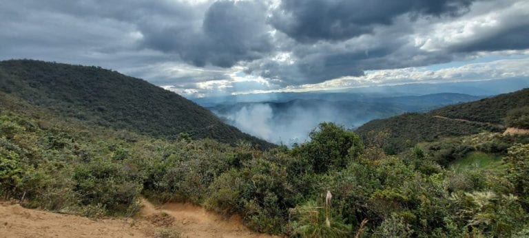 17 incendios forestales se reportaron en Azuay en el feriado