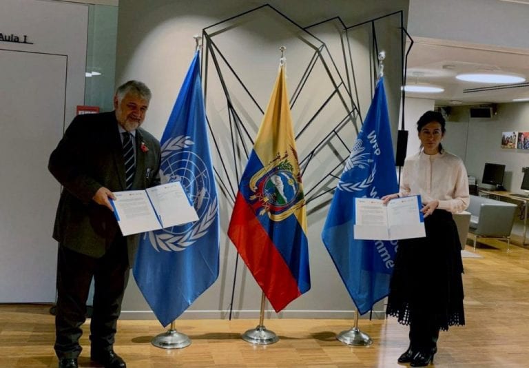 La vicepresidenta de Ecuador deja Roma «esperanzada» con acuerdos sociales