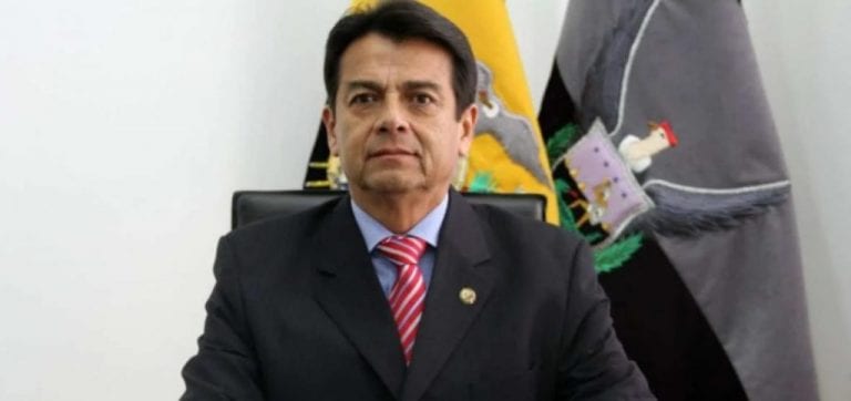 Patricio Pazmiño, un policía en servicio pasivo, asume el Ministerio de Gobierno