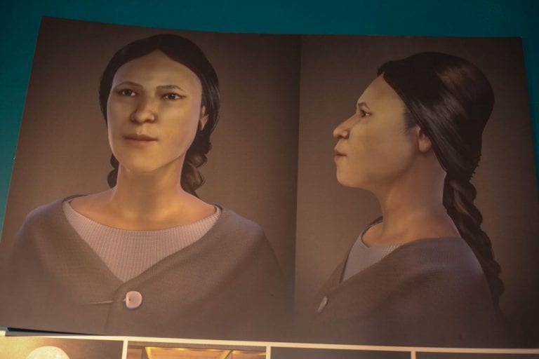 El rostro de la mujer que habitó Pumapungo hace quinientos años