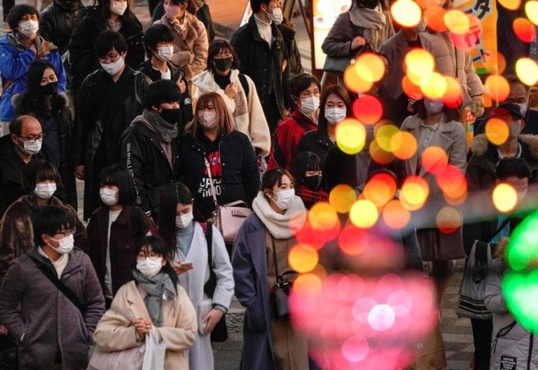 Tokio registra 949 contagios diarios de coronavirus, un nuevo récord diario