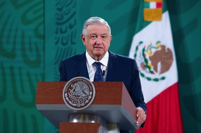 El mandatario Andrés Manuel López Obrador.