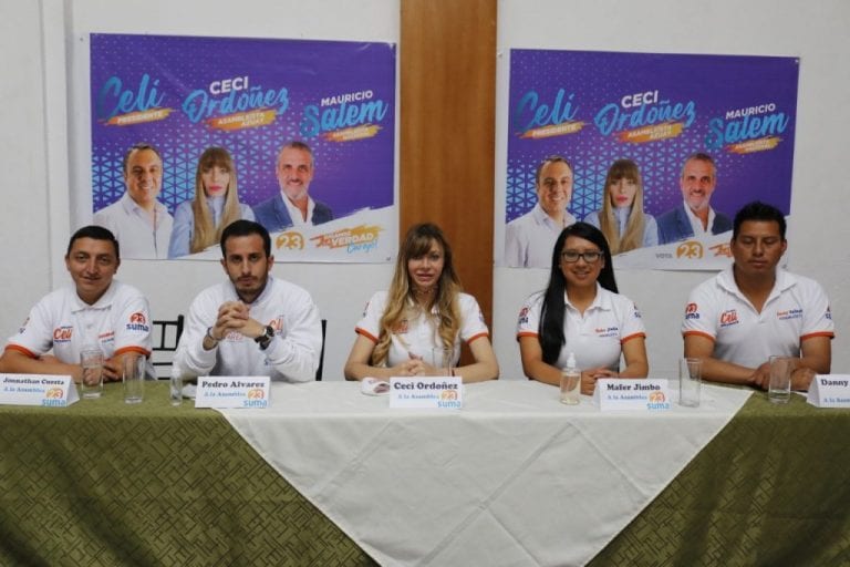 La lista de candidatos a la Asamblea de SUMA en el Azuay está integrada por  activistas provida