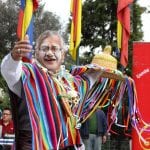 El Jueves de Compadres y Comadres es una de las tradiciones que le pone color a esta fecha. Archivo/El Mercurio