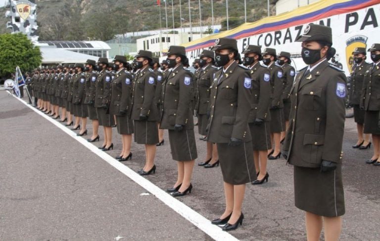 Más de 80 mujeres se graduan como técnicos en Seguridad Ciudadana en Ecuador