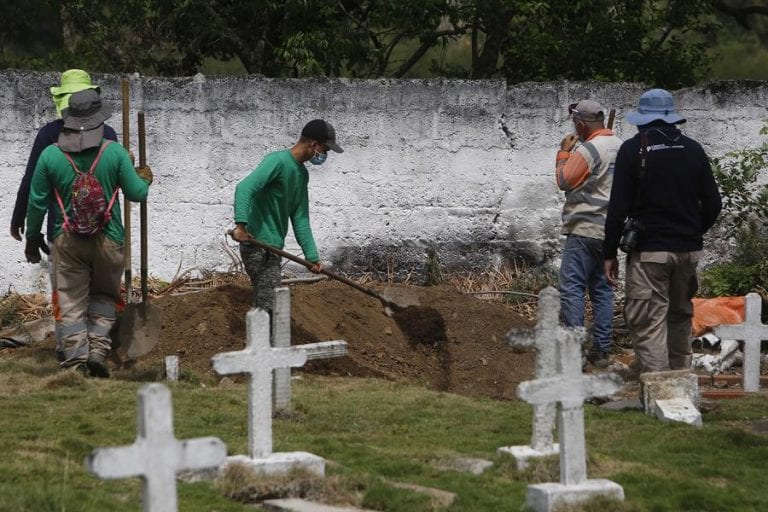 El cementerio colombiano donde se revive el horror de los «falsos positivos»